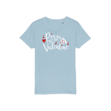 Load image into Gallery viewer, Pizza is My Valentine Organic Jersey Kids T-Shirt