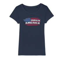 Load image into Gallery viewer, Unmask Organic Jersey Womens T-Shirt
