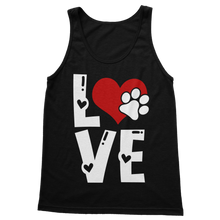 Load image into Gallery viewer, Love Dog Classic Adult Vest Top