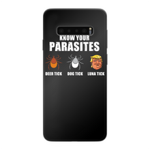 Load image into Gallery viewer, Trump Parasite Back Printed Black Soft Phone Case