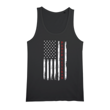 Load image into Gallery viewer, Proud Veteran Organic Jersey Unisex Tank Top