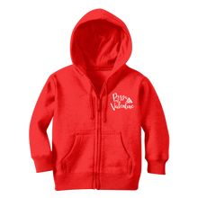Load image into Gallery viewer, Pizza is My Valentine Classic Kids Zip Hoodie