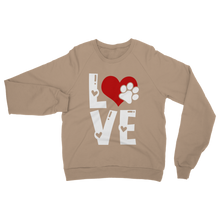 Load image into Gallery viewer, Love Dog Classic Adult Sweatshirt