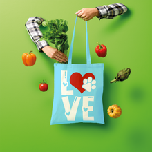 Load image into Gallery viewer, Love Dog Shopper Tote Bag