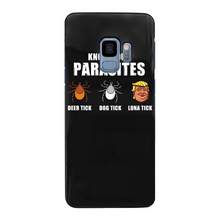 Load image into Gallery viewer, Trump Parasite Back Printed Black Hard Phone Case