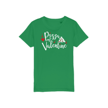 Load image into Gallery viewer, Pizza is My Valentine Organic Jersey Kids T-Shirt