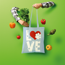 Load image into Gallery viewer, Love Dog Shopper Tote Bag
