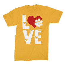 Load image into Gallery viewer, Love Dog Premium Jersey Men's T-Shirt