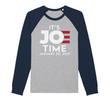 Load image into Gallery viewer, Joe Biden Organic Raglan Long Sleeve Shirt