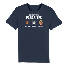 Load image into Gallery viewer, Trump Parasite Premium Organic Adult T-Shirt