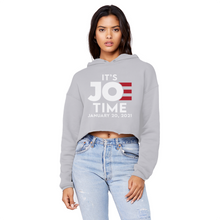 Load image into Gallery viewer, Joe Biden Unisex Cropped Raw Edge Boyfriend Hoodie