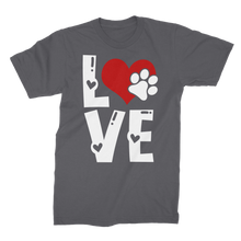 Load image into Gallery viewer, Love Dog Premium Jersey Men's T-Shirt