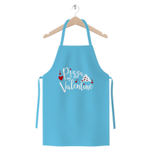 Load image into Gallery viewer, Pizza is My Valentine Premium Jersey Apron