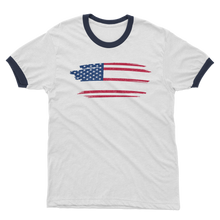 Load image into Gallery viewer, Unmask Adult Ringer T-Shirt