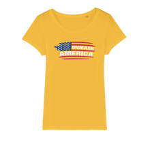 Load image into Gallery viewer, Unmask Organic Jersey Womens T-Shirt