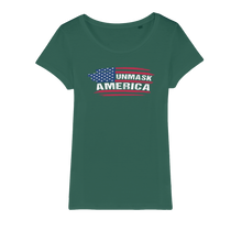 Load image into Gallery viewer, Unmask Organic Jersey Womens T-Shirt
