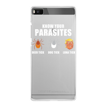 Load image into Gallery viewer, Trump Parasite Back Printed Transparent Hard Phone Case