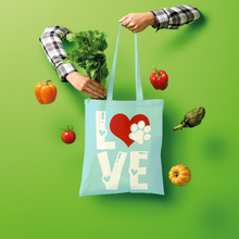 Load image into Gallery viewer, Love Dog Shopper Tote Bag