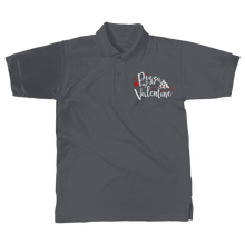 Load image into Gallery viewer, Pizza is My Valentine Classic Adult Polo Shirt