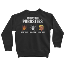 Load image into Gallery viewer, Trump Parasite Classic Kids Sweatshirt