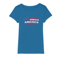 Load image into Gallery viewer, Unmask Organic Jersey Womens T-Shirt