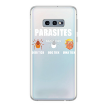 Load image into Gallery viewer, Trump Parasite Back Printed Transparent Soft Phone Case