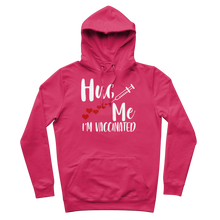 Load image into Gallery viewer, Hug Me I'm Vaccinated Premium Adult Hoodie