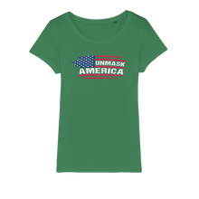 Load image into Gallery viewer, Unmask Organic Jersey Womens T-Shirt