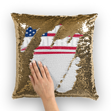 Load image into Gallery viewer, Unmask Sequin Cushion Cover