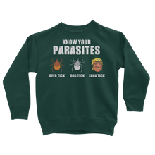 Load image into Gallery viewer, Trump Parasite Classic Kids Sweatshirt
