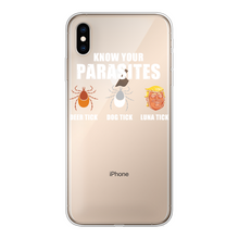 Load image into Gallery viewer, Trump Parasite Back Printed Transparent Soft Phone Case