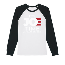 Load image into Gallery viewer, Joe Biden Organic Raglan Long Sleeve Shirt