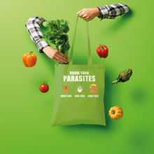 Load image into Gallery viewer, Trump Parasite Shopper Tote Bag