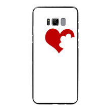 Load image into Gallery viewer, Love Dog Back Printed Black Soft Phone Case