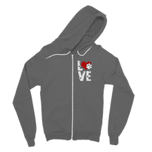 Load image into Gallery viewer, Love Dog Classic Adult Zip Hoodie