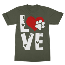 Load image into Gallery viewer, Love Dog T-Shirt Dress