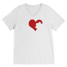 Load image into Gallery viewer, Love Dog Classic V-Neck T-Shirt