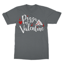 Load image into Gallery viewer, Pizza is My Valentine T-Shirt Dress