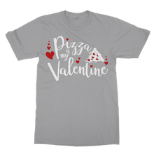 Load image into Gallery viewer, Pizza is My Valentine T-Shirt Dress