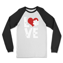 Load image into Gallery viewer, Love Dog Classic Raglan Long Sleeve Shirt