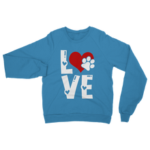 Load image into Gallery viewer, Love Dog Classic Adult Sweatshirt