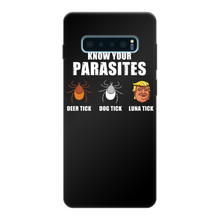 Load image into Gallery viewer, Trump Parasite Back Printed Black Soft Phone Case