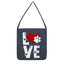 Load image into Gallery viewer, Love Dog Classic Tote Bag