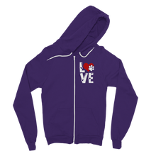 Load image into Gallery viewer, Love Dog Classic Adult Zip Hoodie