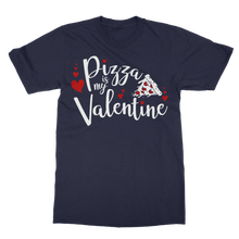 Load image into Gallery viewer, Pizza is My Valentine T-Shirt Dress