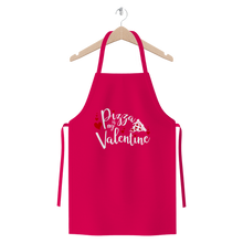 Load image into Gallery viewer, Pizza is My Valentine Premium Jersey Apron