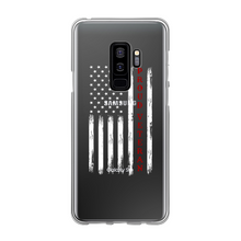 Load image into Gallery viewer, Proud Veteran Back Printed Transparent Soft Phone Case