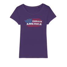 Load image into Gallery viewer, Unmask Organic Jersey Womens T-Shirt