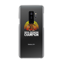 Load image into Gallery viewer, Social Distance Back Printed Transparent Hard Phone Case
