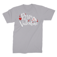 Load image into Gallery viewer, Pizza is My Valentine Premium Jersey Men's T-Shirt